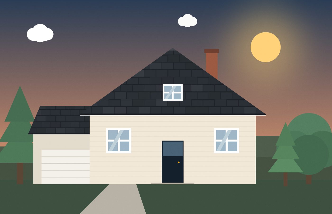Illustration for the article “The fall roof checklist every homeowner needs”