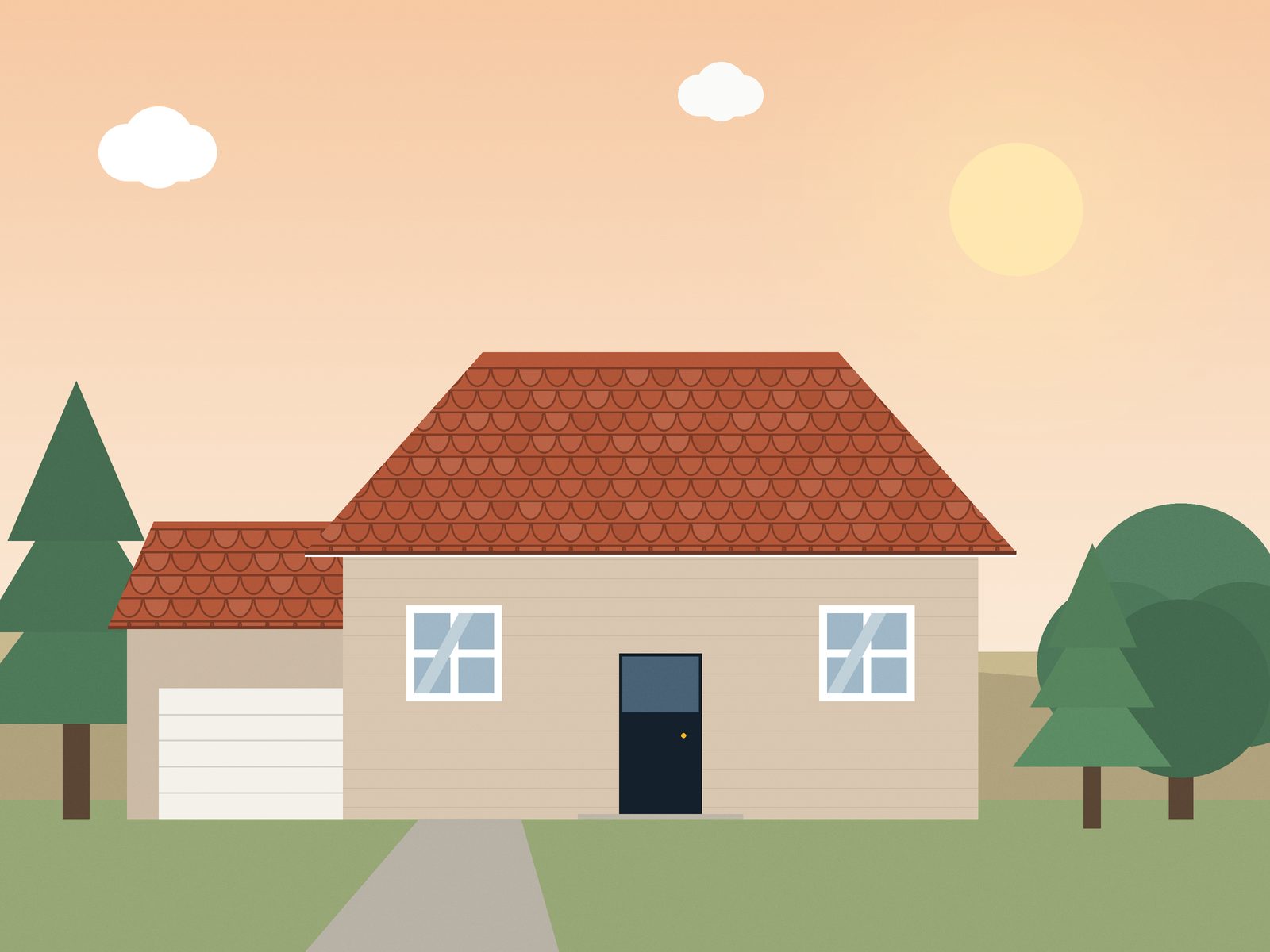 Illustration of the Terracotta Tile Restoration project