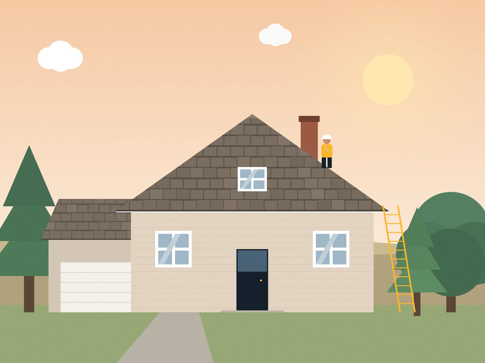 Illustration for the clear estimate step