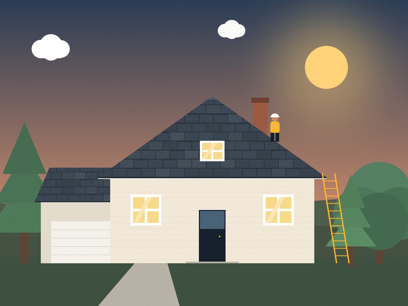 Illustration for the warranty & care step