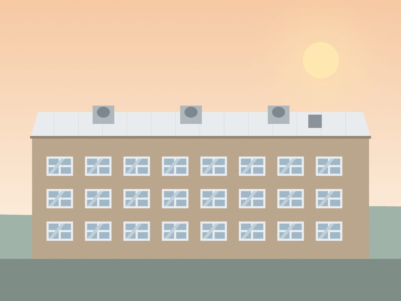 Illustration of the Brookside Medical Plaza project