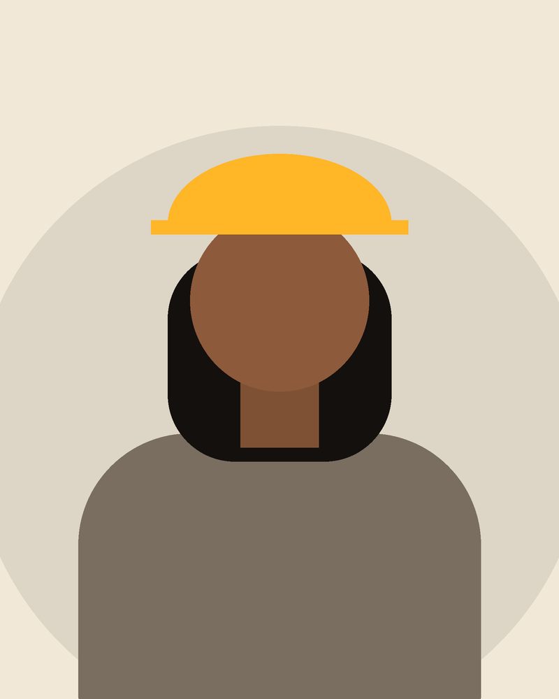 Illustrated portrait of Rosa Ibarra